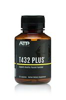 ATP Science T432 Plus Fat Burner & Metabolism Booster, 100% Natural & Vegan Supplement Tabs for Weight Loss, Thyroid Support, Healthy Lifestyle - Increases Energy, Focus, Hormone Control - 120 Caps