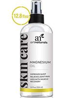 ArtNaturals Pure Magnesium Oil Spray 12 Oz - for Skin Application & Dermal Absorption - Natural Deodorant - Helps to Relief Pain, Muscle Recovery and Sleep Better - Reduces Migraines & Period Pains