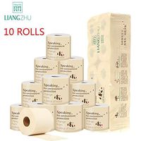 3-Ply Paper Towel Rolls,Wood Eco Friendly Soft Replacement Roll Paper, 10Rolls Safe Bath Tissue 350 Feet Per Roll,Skin-Friendly Fabric (10 Rolls Wood Ply 3)