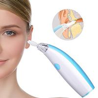 Ear Wax Removal Kit, Ear Cleaner, Spiral Ear Wax Cleaner Kit for Humans, Ear Pick with 5 Silicone Spiral Tips, Safe and Comfortable Earwax Removal Tool with LED Lights for People of All Ages …