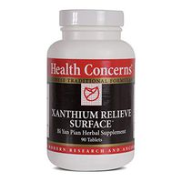 Health Concerns - Xanthium Relieve Surface - Modified Bi Yan Pian Chinese Herbal Supplement - Allergy Relief - with Xanthium Fruit - 90 Count