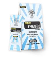 Harmony Proteins Probiotics Collagen Water Mix, Asian Pear, 1.05 oz (Pack of 2)