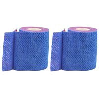 LIOOBO 2Pack Thickening Flexible Self-Adherent Cohesive Bandage Tape for Strong Sports