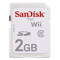SanDisk Wii 2GB Secure Digital SD Gaming Memory Card - Bulk Packaging