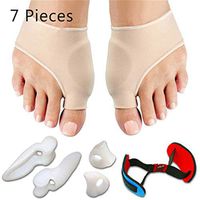 Men's and Women's Thumb Eversion Correction Set, Toe Separator, Silicone Orthosis Set, Thumb Toe Correction Toe Care