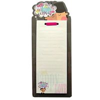 Things to Do Magnetic List Notepad - Think Happy Thoughts Design - 60 Sheets - 9.6 X 3.9