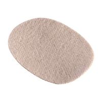 Steins Moleskin Adhesive Foot Pads, Oval Metatarsal Cushion, Protects' from Further Injury & Inflammation, Relieves Pain from Callus & Blisters, Large, 100Count