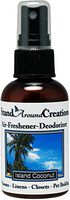 Concentrated Spray For Room / Linen / Room Deodorizer / Air Freshener - 2 fl oz - Scent - Island Coconut: The Sun infused notes of fresh coconut, sweet pineapple and a hint of creamy vanilla unite in our Island Coconut fragrance oil.