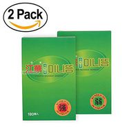 KANGHWA Mini Moxa Moxibustion Stick-on 180 pcs (Mild, 2 Pack)