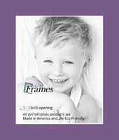 13x16 Purple Iris / Grape Custom Mat for Picture Frame with 9x12 opening size (Mat Only, Frame NOT Included)