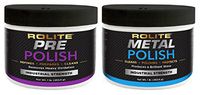 Rolite Pre Polish & Metal Polish (1lb) for The Ultimate Restorative Shine on All Metal Surfaces Combo Pack