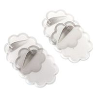 Foot Petals Technogel Tip Toes for Flip Flops Charcoal One Size