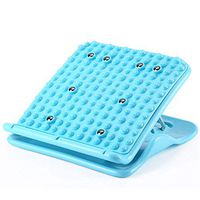 HSRG Foot Stretcher Multi Slant Board, Adjustable Non-Slip Plastic Slant Board, Ankle Incline Board Calf Stretcher Board Four Position,Blue