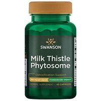 Swanson Siliphos Milk Thistle Phytosome 300 Milligrams 60 Capsules