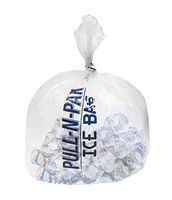 High Density Ice Bags, 3 Gallon Clear Bags, 2600 Count
