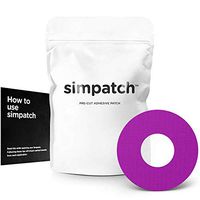 SIMPATCH Adhesive Patch - Pack of 30 - Multiple Colors Available (Purple)