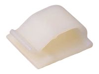 Morris 20405 Morris Products 20405 Self-Adhesive Cord Clip, .44" Cable Diameter Size (Pack of 100),  Natural