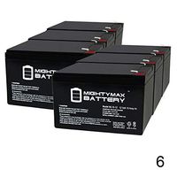 Mighty Max Battery 12V 15AH Replaces Pride Mobility SC40X Go-Go Ultra X 3 Wheel - 6 Pack Brand Product