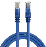 HXHANG 5 Feet CAT 6 Ethernet Cable, RJ45 Computer Network Cord, Cat 6 LAN 100% Copper Wire,1.524m, Blue Color.