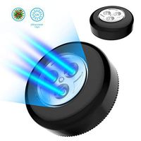 NICEWIN Mini Sanitizer Lamp for Room Kitchen Vehicle Disinfection Touch Sensetive Portable Use