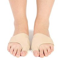 Bunion Corrector and Bunion Relief Sleeves Kit with Gel Bunion Pads Cushion Bunion Protector of Toe Separators L