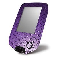 MightySkins Skin Compatible with Abbott Freestyle Libre - Purple Diamond Plate | Protective, Durable, and Unique Vinyl Decal wrap Cover | Easy to Apply, Remove, and Change Styles | Made in The USA