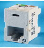 Ortronics Clarity TracJack CAT5e Jack, Light Gray OR-TJ5E00-68