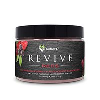 KaraMD Revive Reds (30 Servings) | Doctor Formulated Concentrated Polyphenol Energy Blend | Natural & Non-GMO Superfood Powder Health Supplement | Vital Reds, Complete Digestive Enzymes