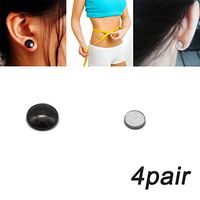 RollingBronze 1/4/6/10Pairs Weight Loss Earring Bio Magnetic Slimming Stimulating Acupoints Health Acupressure