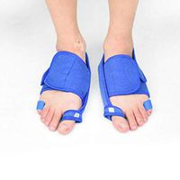 HEALLILY Toe Separator 1 Pair Toe Correction Bands Bunion Corrector for Hallux Pain Relief Valgus Corrector for Women Men Toe Pain Therapy