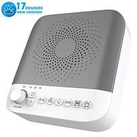 White Noise Sound Machine NganHing Sleep Therapy with Non-Looping Soothing Sounds for Baby Kids Adults Sleeping