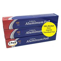 Ultra Standard - Household Aluminum Foil - Roll (18% Thicker Than Standard foil) - 3 Pack