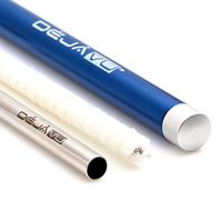 Stainless Steel Metal Straw Set: 1 Reusable Straws + 1 Cleaning Brush + 1 Travel Straw Washable Case. The Innovative, Eco-friendly, Safe Environment, Portable Straw Solution by Deja Vu