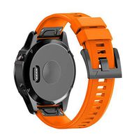 Lyperkin Compatible with Garmin Fenix 5X GPS Watch Band, Fashion Soft Silicone Quick Releas Kit Watch Strap Replacement Buckle Strap Wristband Watch Band Wrist Strap, Easy Fit - Multicolor