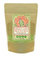 Green Tara Matcha: Brain Boosting Matcha Latte Blend (with Lion's Mane, Mucuna, Eleuthero, Lemon Balm, Gotu Kola, Bacopa Extracts) Tonic, Superfood, Memory, Study, Nootropic, Focus. 4.4oz