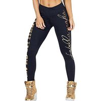 Women Leggings, Neartime 2018 Sports Yoga Pants Mid Waist Letter Printing Pants Fitness Elastic Pencil Pants (S, Black)