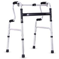 Jonigo Walker for The Elderly, Crutches, Walker, Armrests, Walking Frame, Folding Rehabilitation Aid, Booster, Walking Frame
