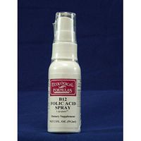 Ecological Formulas B12 Folic Acid Spray 2 Fl oz