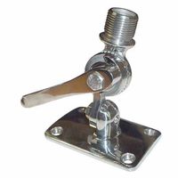 White Water 6508S Stainless Steel 4-Way Ratchet Antenna Mount