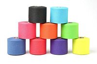Outdoor Sport Pre-wrap Variety Pack (Black, Teal, Pink, Orange, Lime, Blue, red, Purple and Sunburst Yellow) Model: