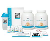 Yes You Can! Transform Kit: On-The-Go 60 Servings, Twice a Day, Contains: Two Complete Meal Replacement Vanilla, One Slim Down, One Appetite Support, One Collagen, One Colon Optimizer, One Shaker
