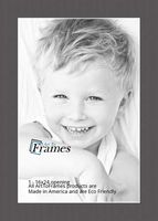 16x24 Cinder / Charcoal Custom Mat for Picture Frame with 12x20 opening size (Mat Only, Frame NOT Included)