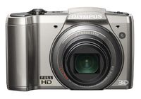 Olympus SZ-20 16 Mp Digital Camera, 12.5x Wide Optical Zoom (24mm Wide) with 3" 460k LCD (Silver)