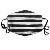 Face Mask Heart On Zigzag Pattern Designer Cycling Half Face Earloop Dust Mask for Boys