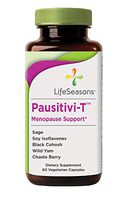 Life Seasons - Pausitivi-T - Menopause Relief Supplement - Natural Support for Hot Flashes, Hormone Balance, Night Sweats and Mood Swings – Contains Black Cohosh and Soy Isoflavones - (60 Capsules)