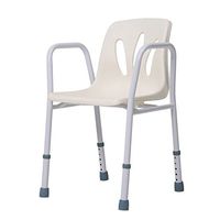 Handiy Bath Chair Adjustable Elderly Pregnant Woman Bath Chair Disabled Anti-Slip Bench Shower Chair Backrest + Widened Seat + Adjustable -by TIANTA