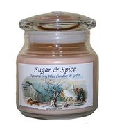 Sugar & Spice Natural Soy Wax Candles 16 Ounce (Peanut Butter Cookie)