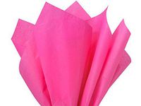 96 Gift Grade Tissue Paper Sheets - 20" x 30" Soft fold Packed Bulk Buy !!! Choose Color (HOT Pink)