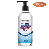 Antibacterial Hand Sanitizer Gel Alcohol Based-1 Pack Bulk Size Handsanitizers with Big Large Pump Bottle,300ML/Bottle Disposable Hand Soap Non-Rinse, Kill 99.9% of Germs (1pack-300ML)