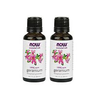 Now Foods Geranium Oil Egyptian, 1-Ounce (Pack of 2)